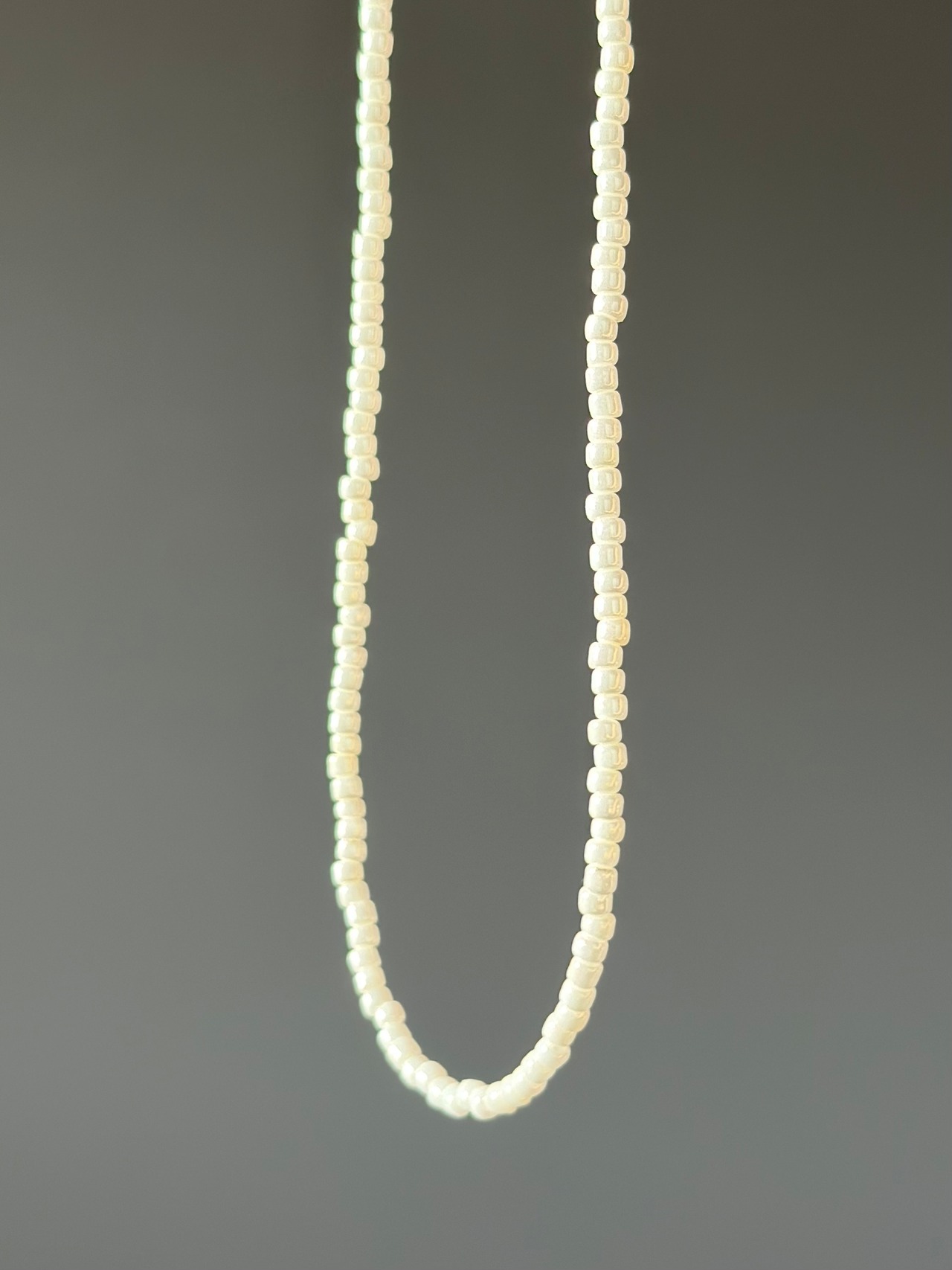 simple beads necklace