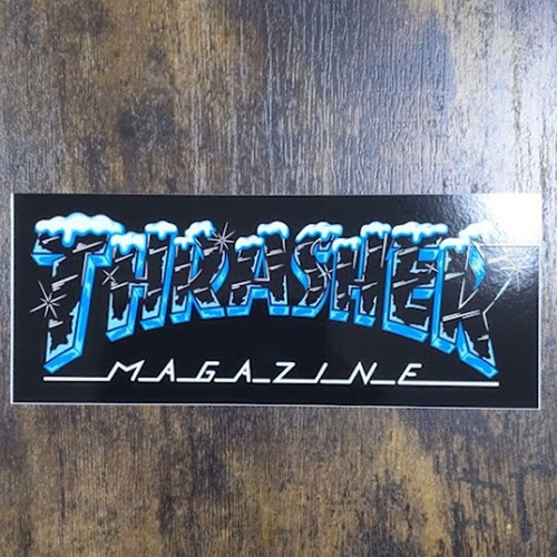 【ST-1098】Thrasher Magazine skateboard sticker スラッシャー スケートボード ステッカー