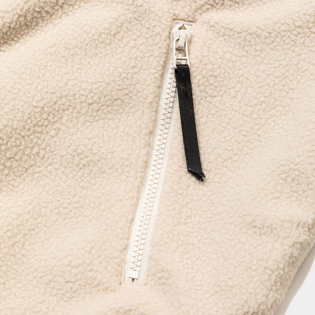 meanswhile   Reversible Fleece JKT  Off White