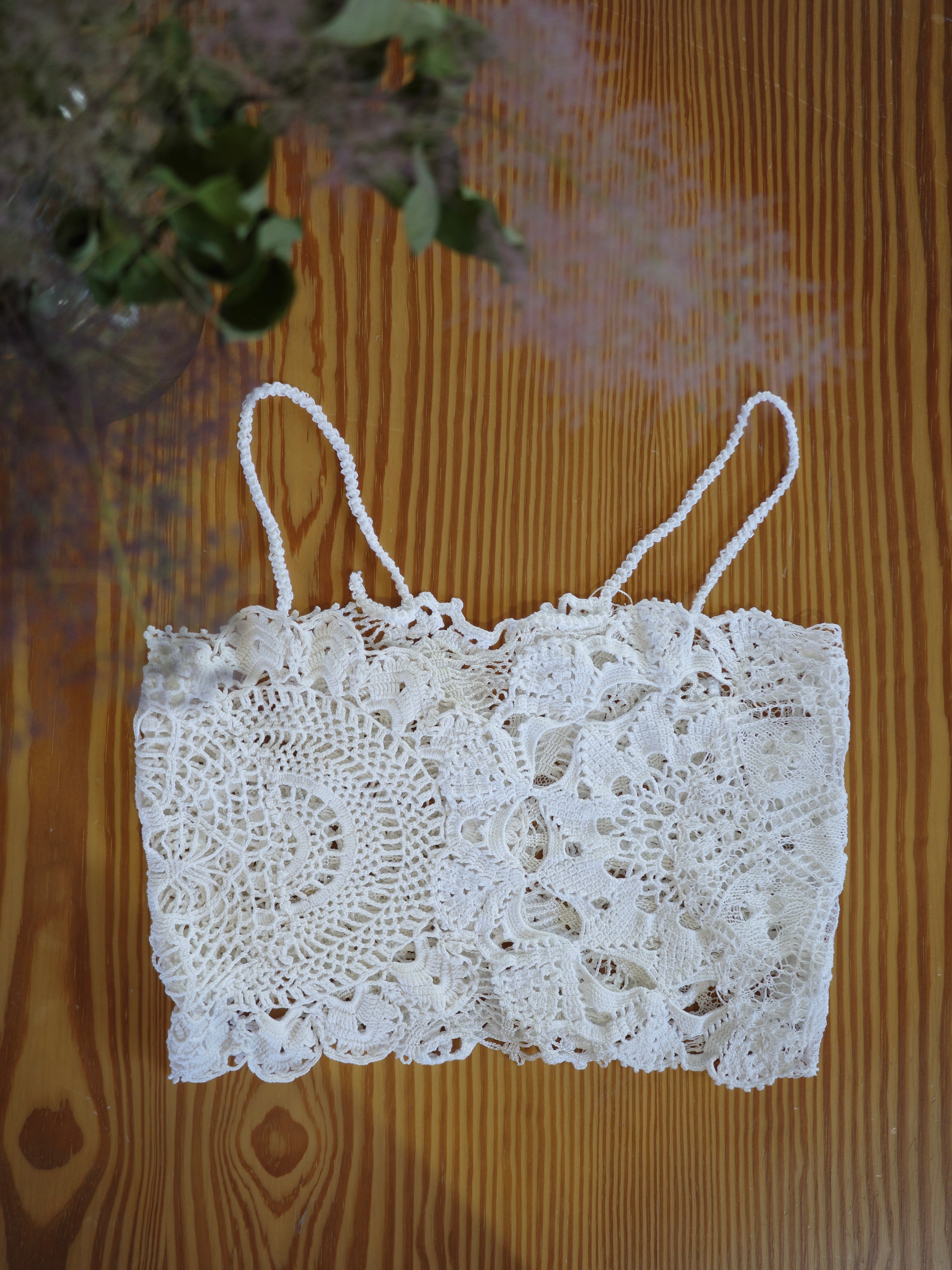 <vintage>remake lace bustier⑧