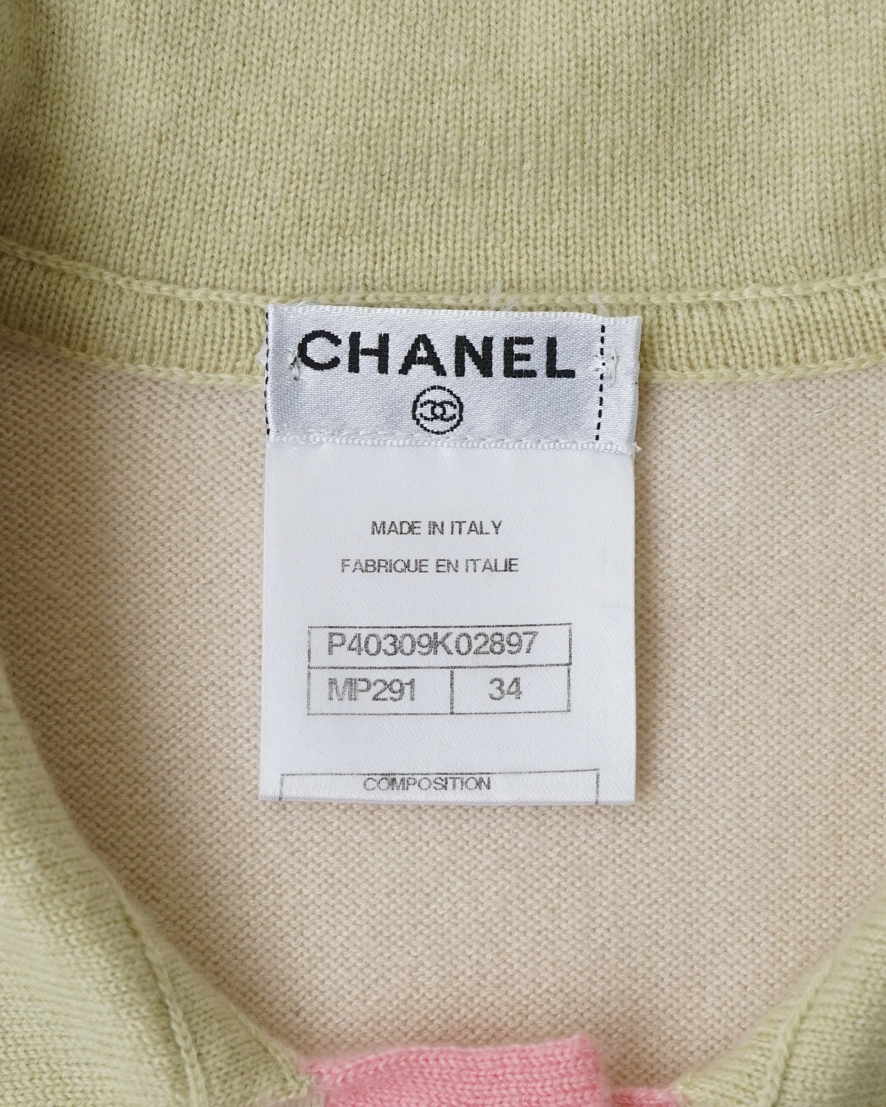 〈CHANEL〉Knit P40309K02897