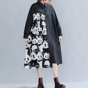 panda print dress　　　On-088