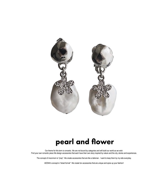 pearl and flower