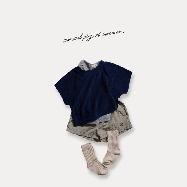 《予約》送料無料【normal play】Terry Over Tee