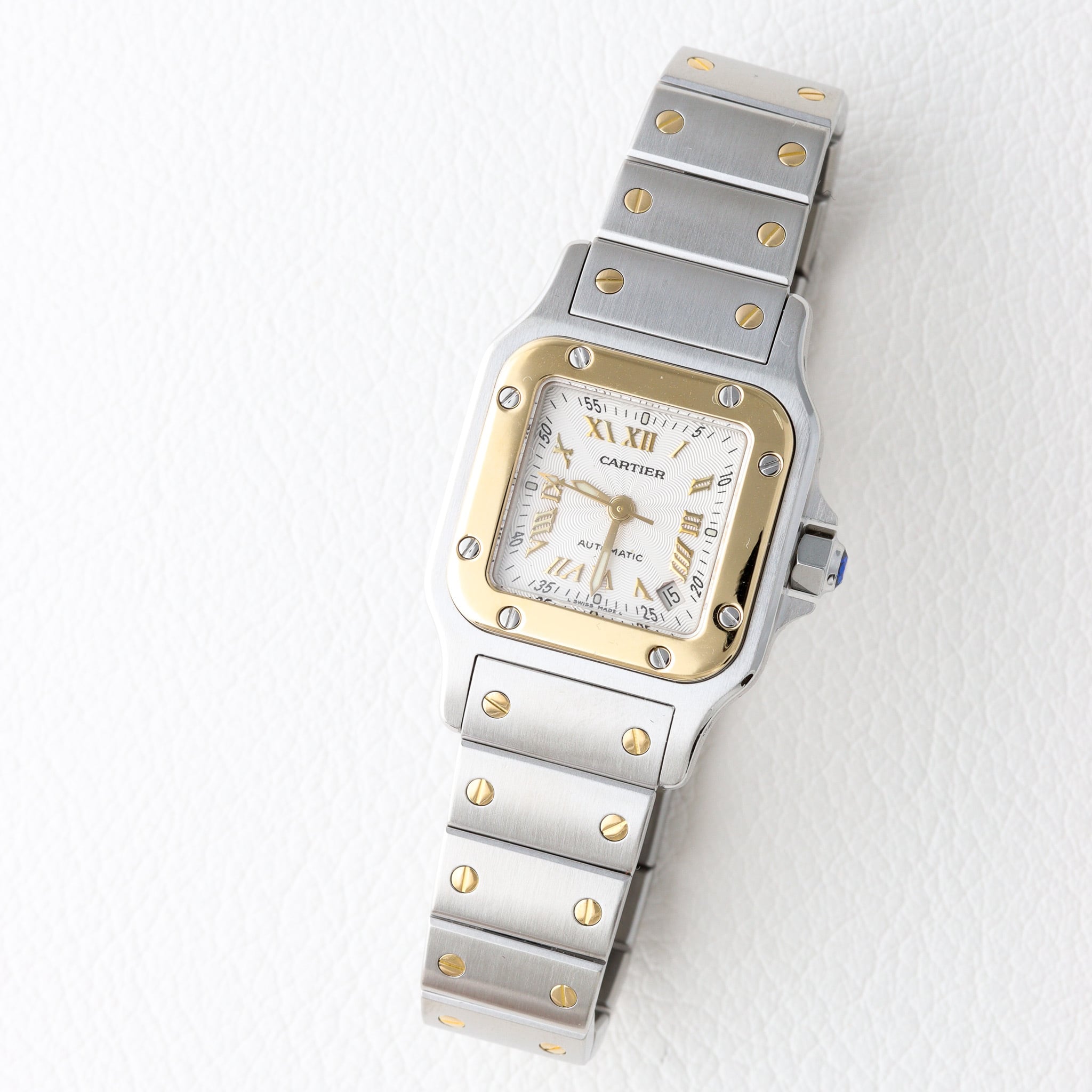 カルティエ サントスガルべ SM コンビ 自動巻き | Ante Official select
