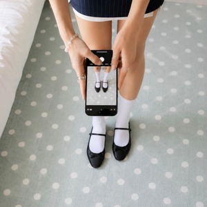 dani dot  rug 4size /  ダニー ドット ラグ カーペット フラワー ウォッシャブル 北欧 韓国インテリア