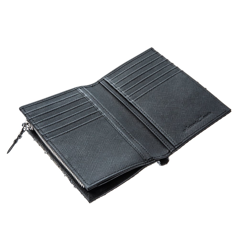 財布売り上げランキング5位】グレーパイソンミディアムウォレット