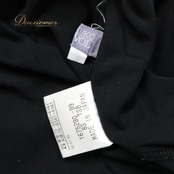 レディース トクコプルミエヴォル TOKUKO 1er VOL トップス タートルネック ハワイ 柄 模様 黒 秋服 ブラック系 日本製 ハワイアン かわいい おしゃれ デザイン 秋冬カジュアル レディースファッション タートルネックトップス ブラックカットソートクコ