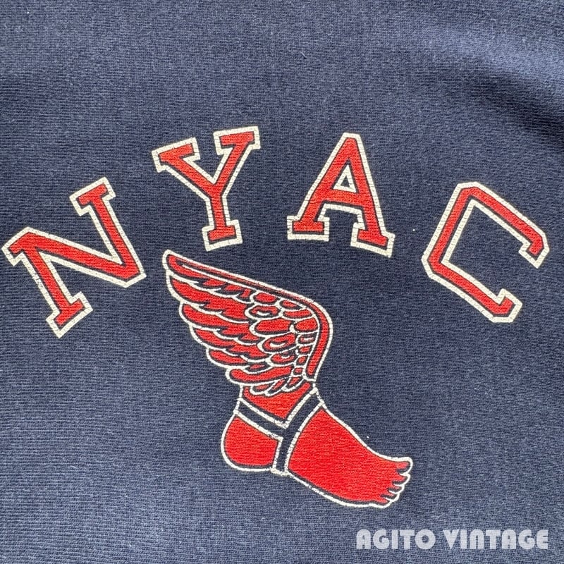 80's Champion チャンピオン リバースウィーブ スウェット NYAC NEW