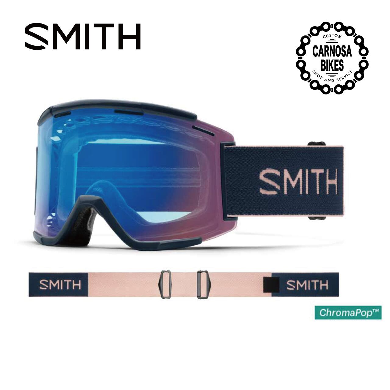SMITH】Squad XL MTB French-Navy / Rocksalt [スカッド XL MTB 