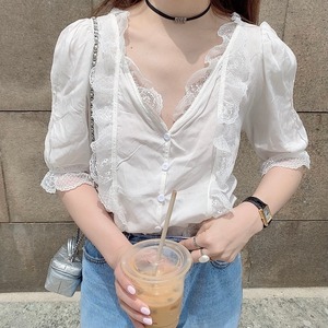 Birthday blouse/white (5月下旬〜6月上旬頃発送予定)