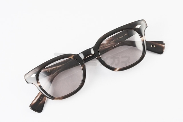 BJ CLASSIC サングラス BJ STADIUM C-30 ウェリントン REVIVAL EDITION リバイバルエディション ヴィンテージ 復刻モデル ビージェイスタジアム セルロイド クラシカル BJクラシック 鯖江 日本製 正規品-4枚目