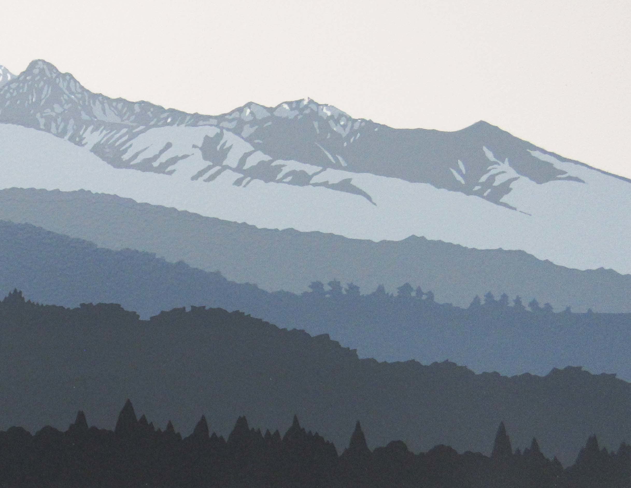 H24-02 八ヶ岳連峰 | あさの たかを デザインオフィス