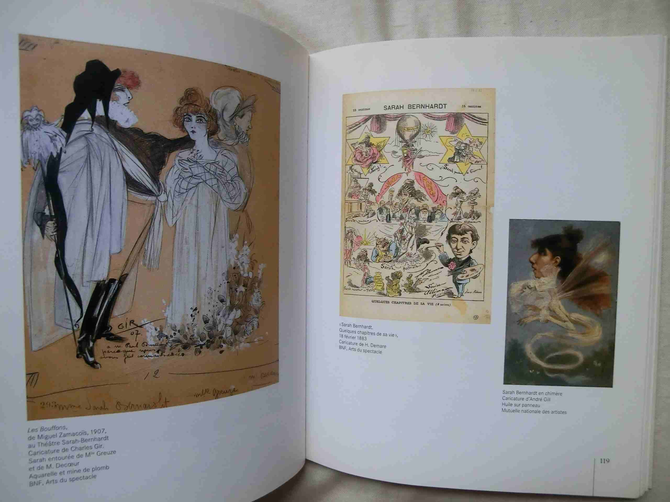 サラ・ベルナール 肖像 ベルエポック Portrait(s) de Sarah Bernhardt