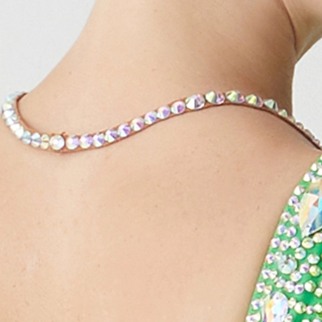 オーロラフラワーモチーフ・エレガントネックレス ds0822