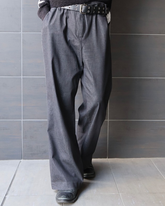 cotton wide slacks