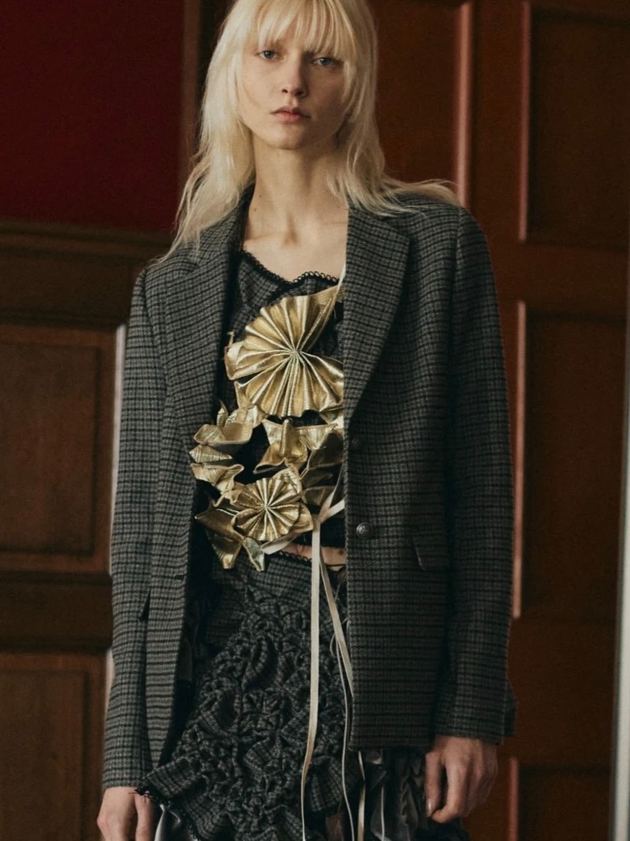 【26AW | WOMEN】Create Clair クリエイトクレイル / スカート / Patch smocking skirt　15C21-317 - 11