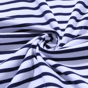 SALE 【HIPANDA ハイパンダ】メンズ ストライプ  Tシャツ MEN'S STRIPE SHORT SLEEVED T-SHIRT / BLUE