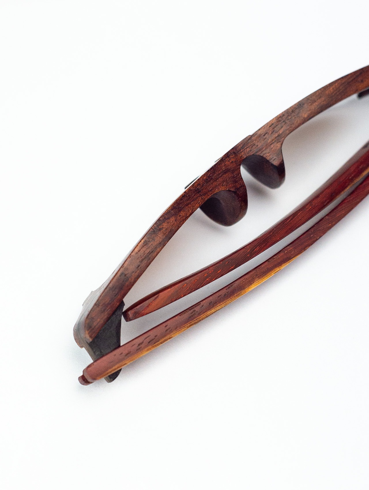 木彫りメガネ-ボストンハーフ-