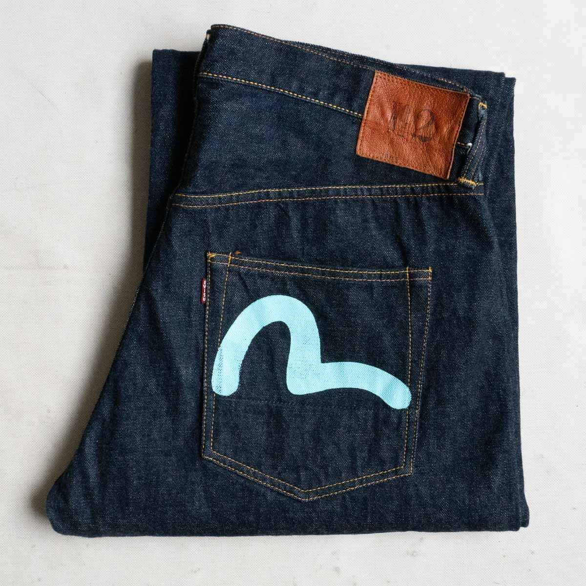 楽天市場】【美品/濃紺】EVISU 【LOT.2001 デニムパンツ】34×35 - W33