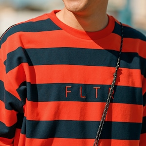Filter017 FLTR刺繍ボーダーTシャツ
