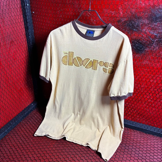 00s The doors リンガーTシャツ　ドアーズ　バンドTシャツ