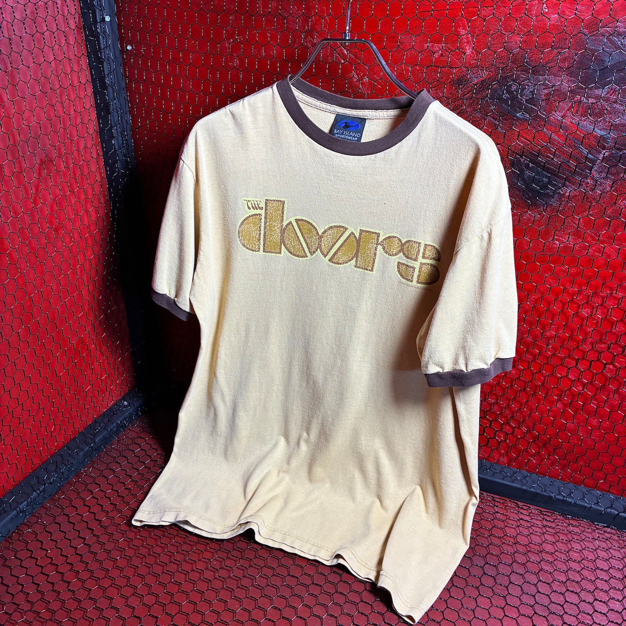 00s The doors リンガーTシャツ ドアーズ バンドTシャツ