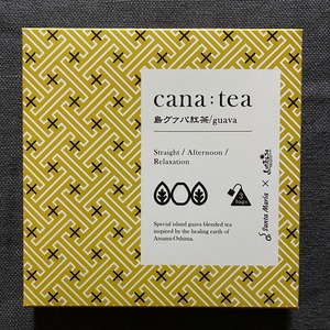 cana:tea　島グアバ紅茶  【ティーバッグ3p入り】