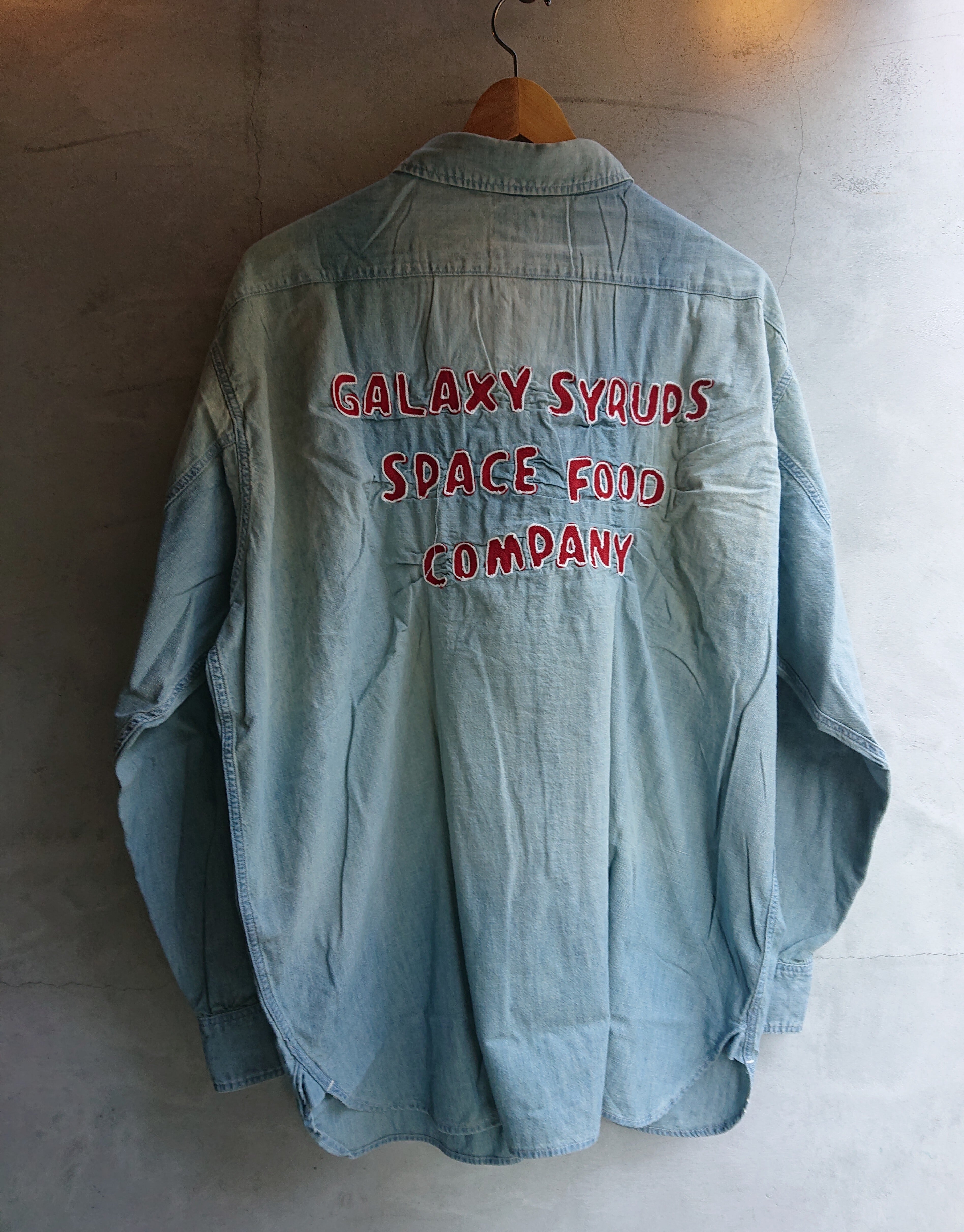 BOWWOW "GALAXY SYRUP CHAMBRAY SHIRTS"