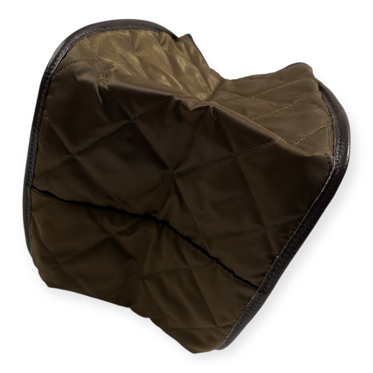 Mademoiselle NON NON マドモアゼルノンノン MARCO MASI マルコマージ 本革 レザー 切替 キルティング ハンド バッグ /鞄/カバン