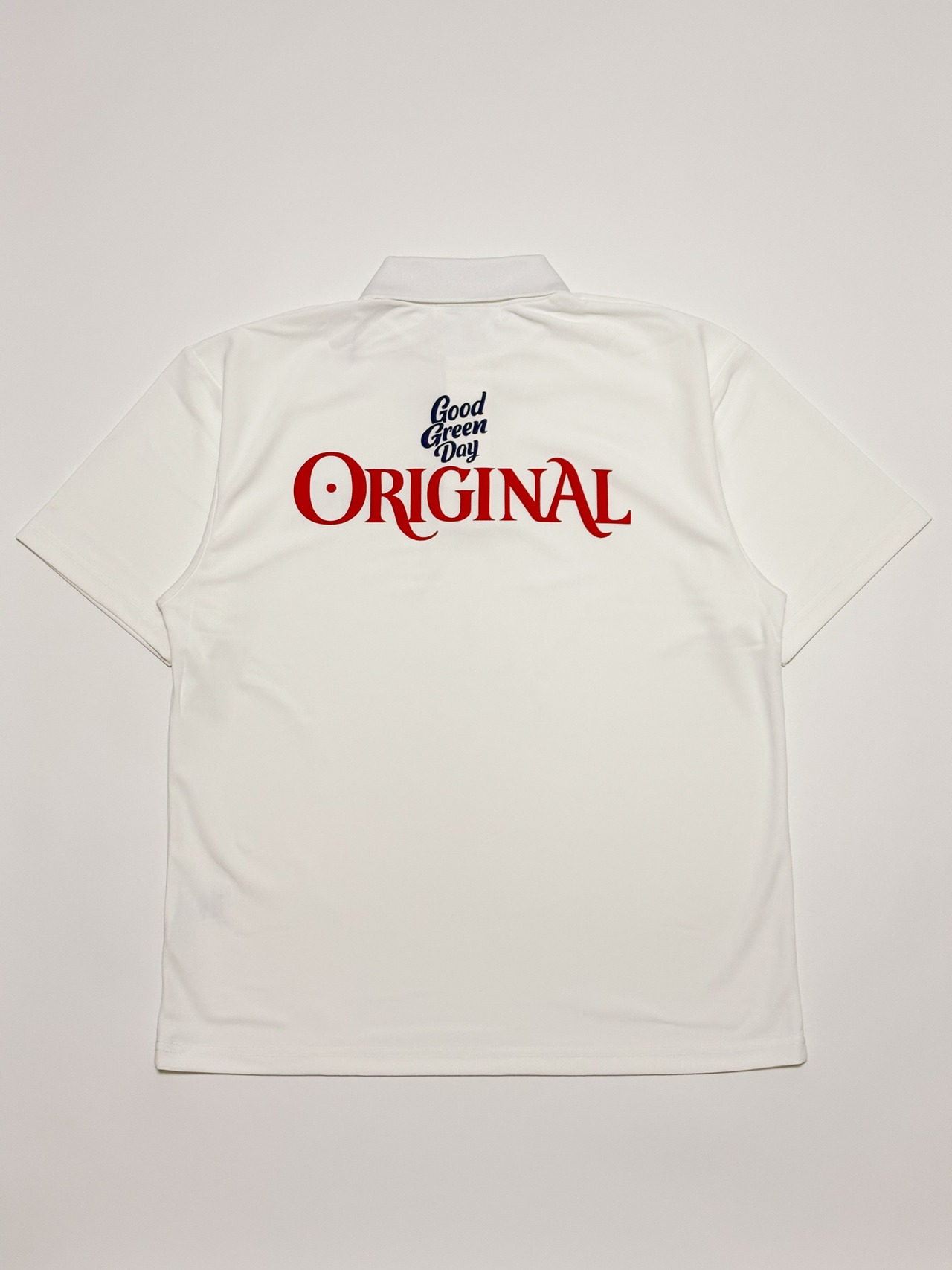 Good Green Day POLO SHIRTS WHITE