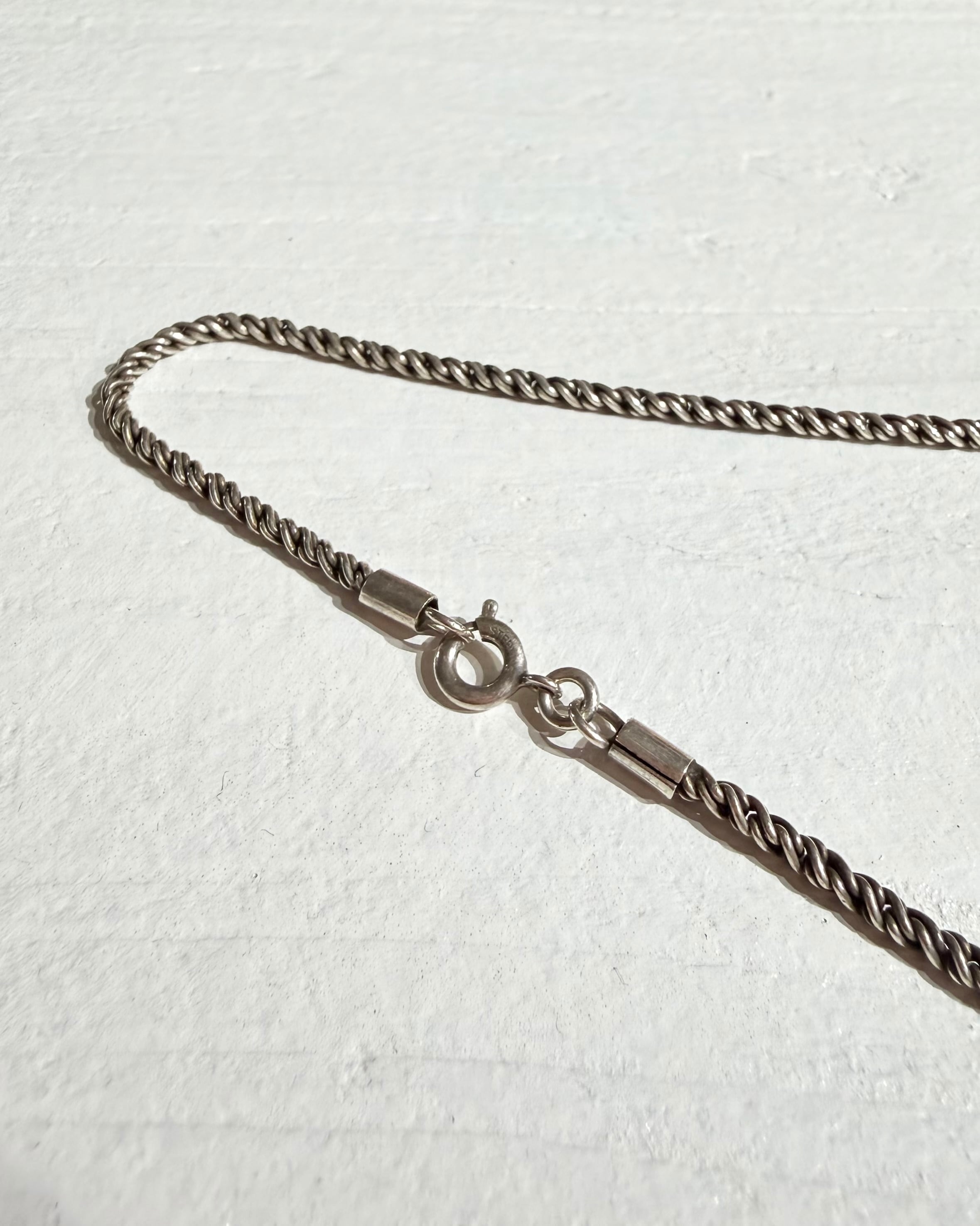 " Special - Silver 925 " Unknown Tribal motif Design vintage necklace