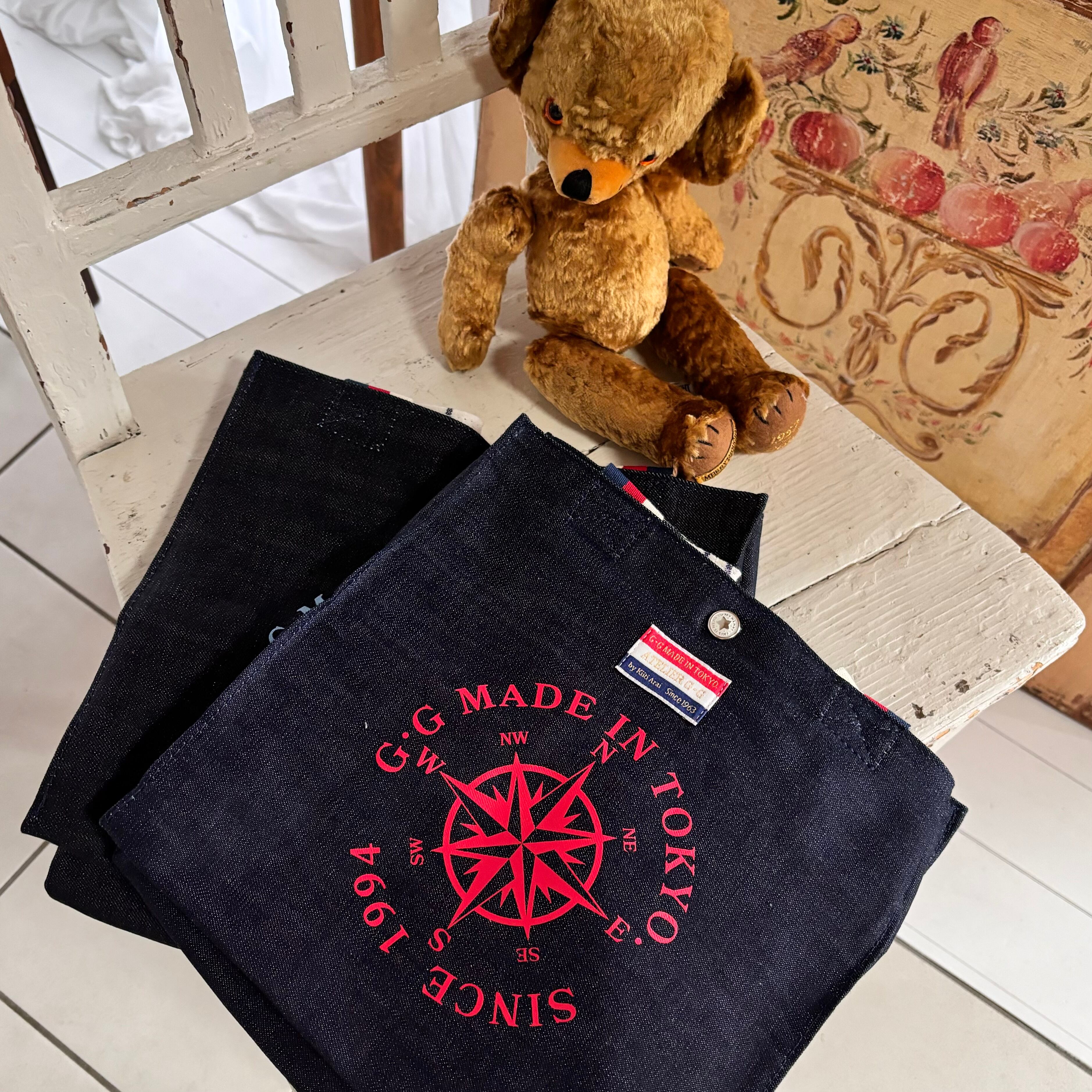 アトリエGG DENIM CUBE BAG 【公式通販】 アトリエGG DENIM CUBE BAG 【公式通販】