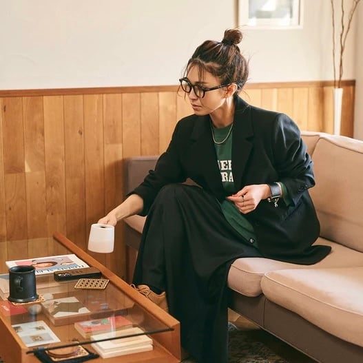 ANIECA 】UNIVERSAL OVERALL×ANIECA ロングスリーブTシャツ | valance