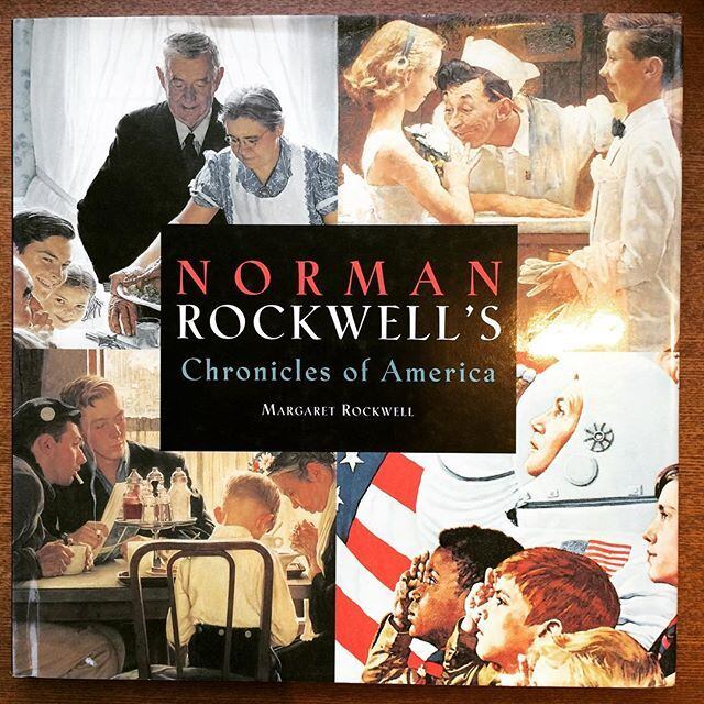 画集「Norman Rockwell's Chronicles of America」 - 画像1