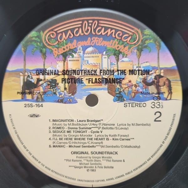 Various / Flashdance (Soundtrack) [25S-164] - 画像4