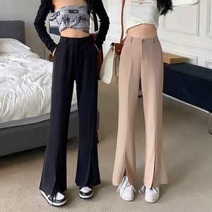 フロントスリット フレアパンツ 2color フロントスリット フレアパンツ 2color