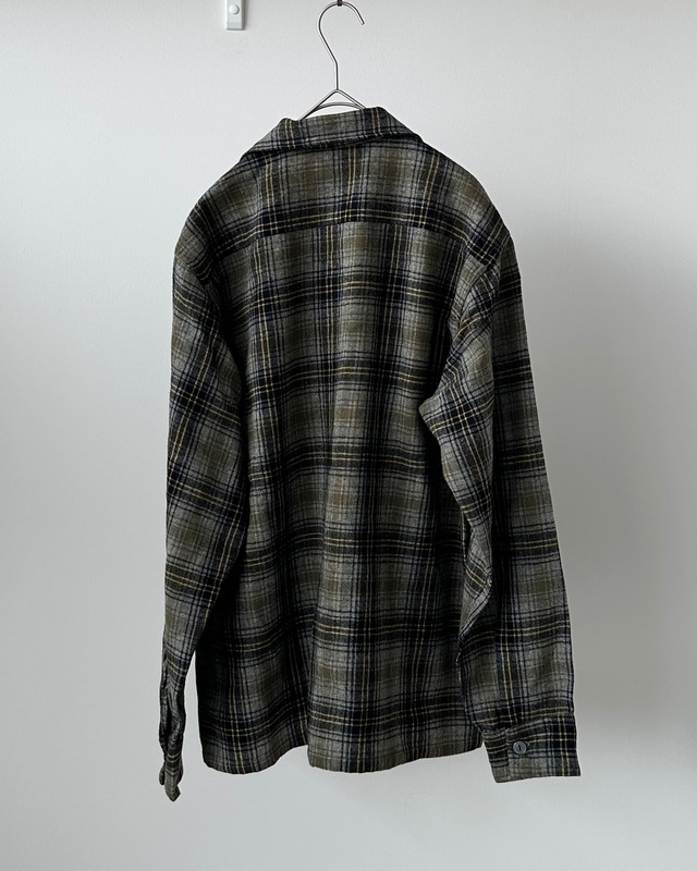 -Royalty- Vintage 50-60s M Wool Check Shirt