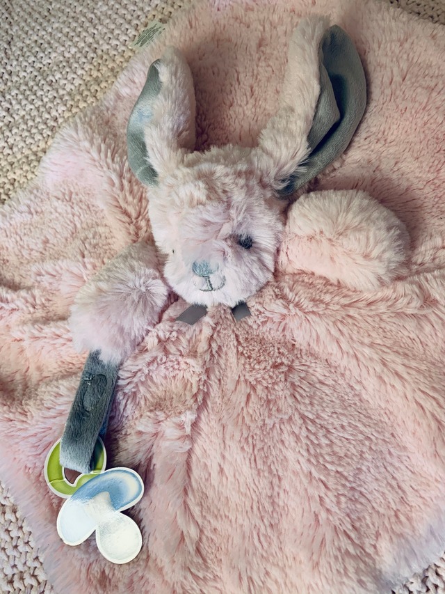 うさぎのミニブランケット　（201205）