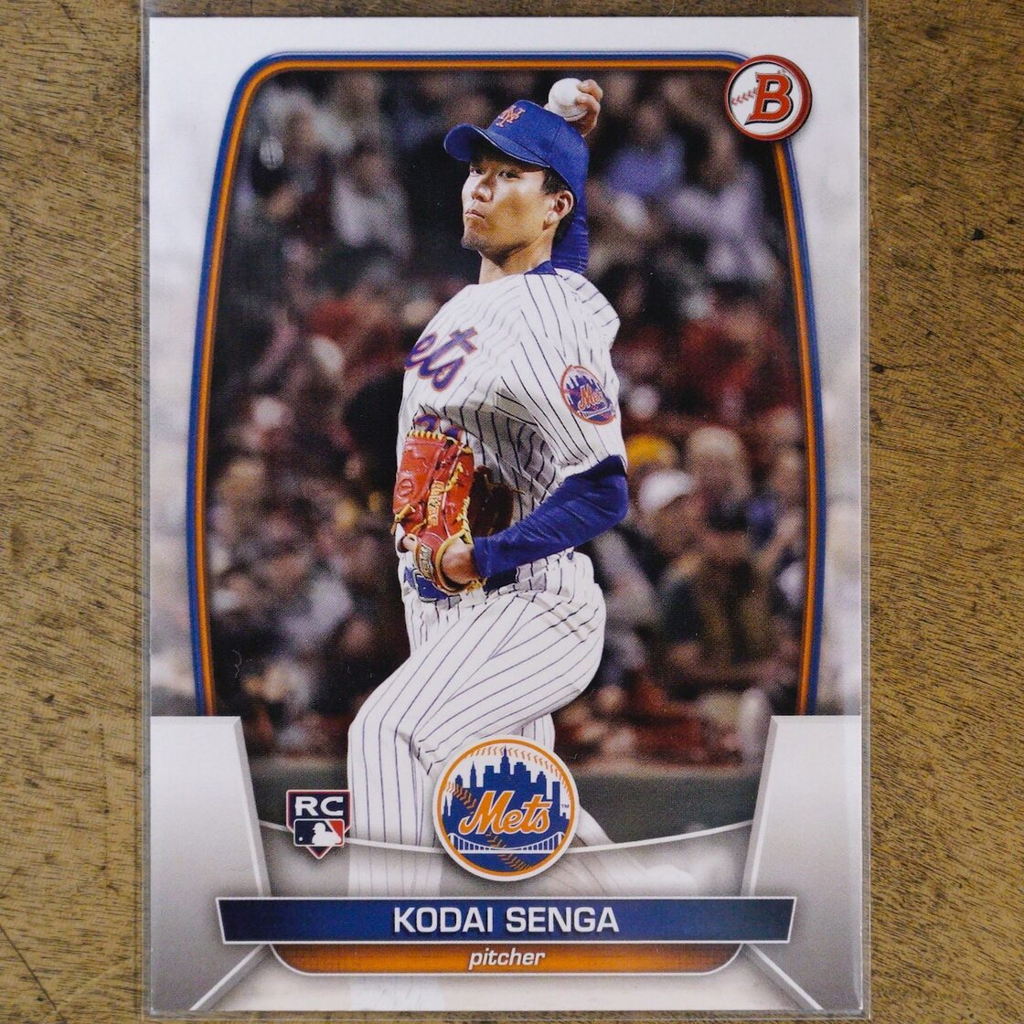 3190G5 千賀滉大 topps Bowman RC ニューヨーク・メッツ 野球 MLB 