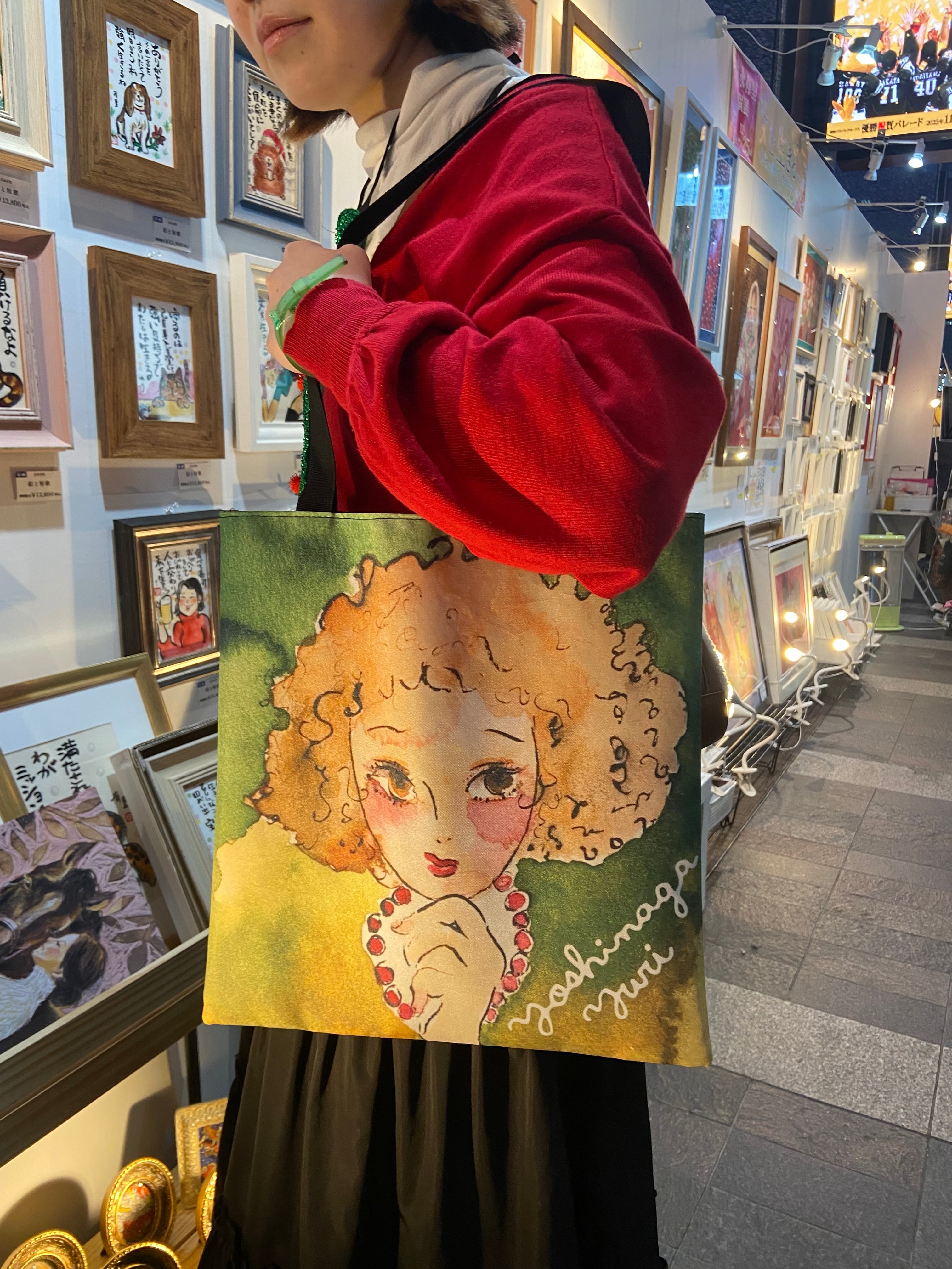 オリジナルトートバック 【？】限定価格 | YURI YOSHINAGA ART SHOP