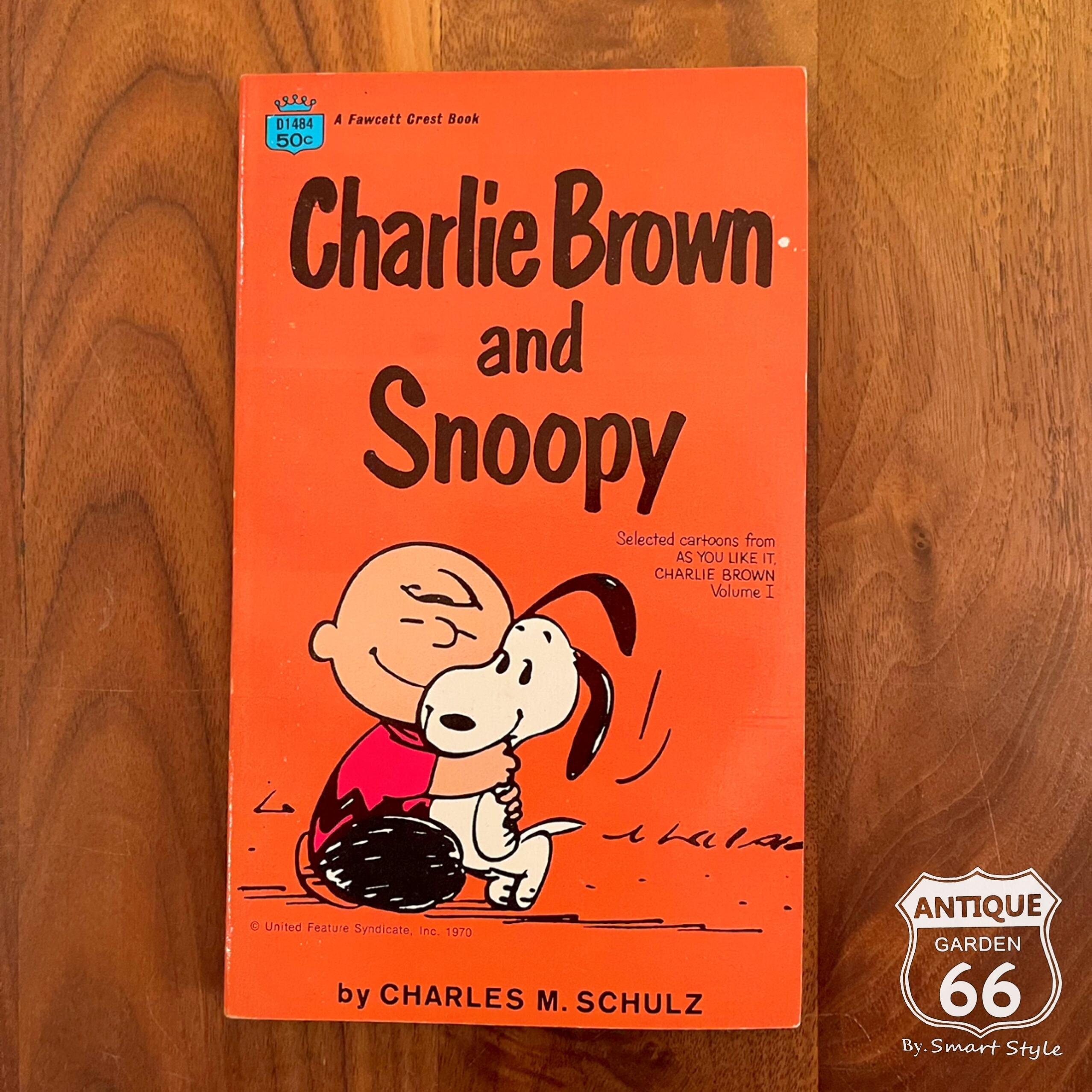 【送料込】70's PEANUTS ヴィンテージ コミック 「Charlie Brown and Snoopy」USA スヌーピー  洋書【L-142-18-005】 Antique Style～【アンスタ】アメリカ買付けのヴィンテージ・アンティークのおみせ。