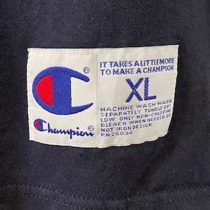 【champion】チャンピオン ノースリーブ タンクトップ アメリカ古着 XL