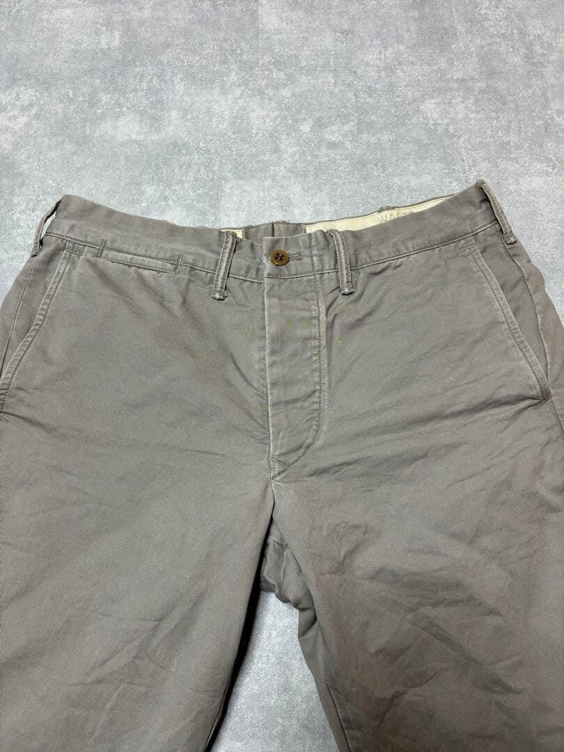 RRL コットンツイル チノパンツ グレー W31 RRL コットンツイル チノパンツ グレー W31 | CHASE