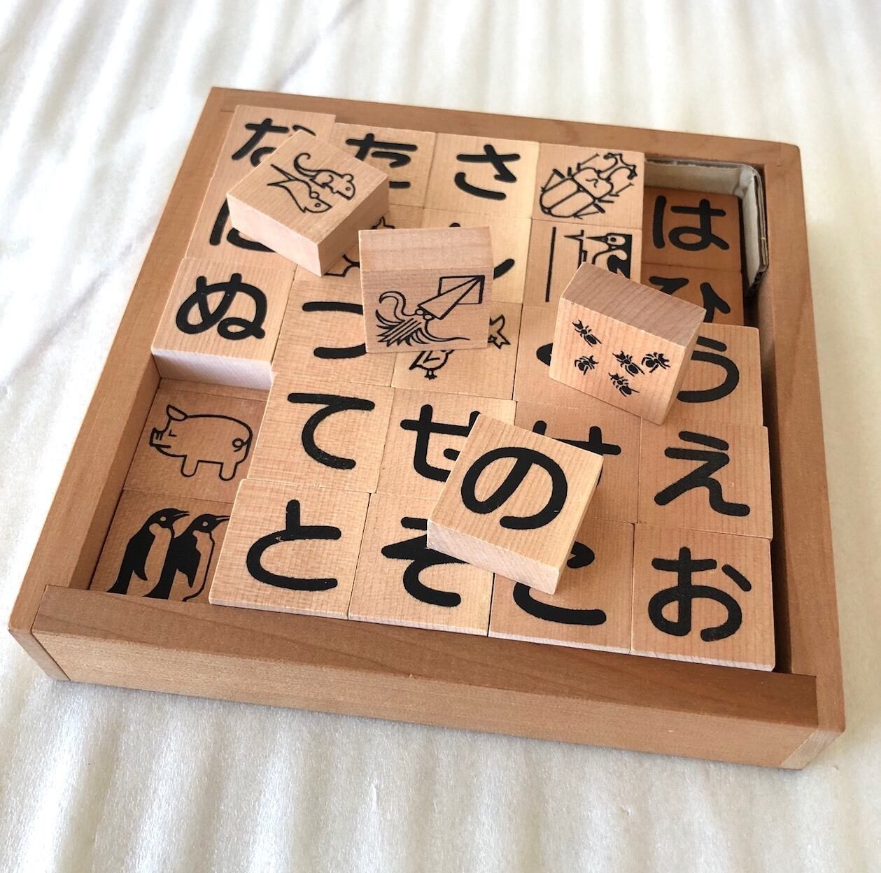 どうぶついろはつみき（小） カツラ材 保管品 | てのひらえほん•寺内 ...