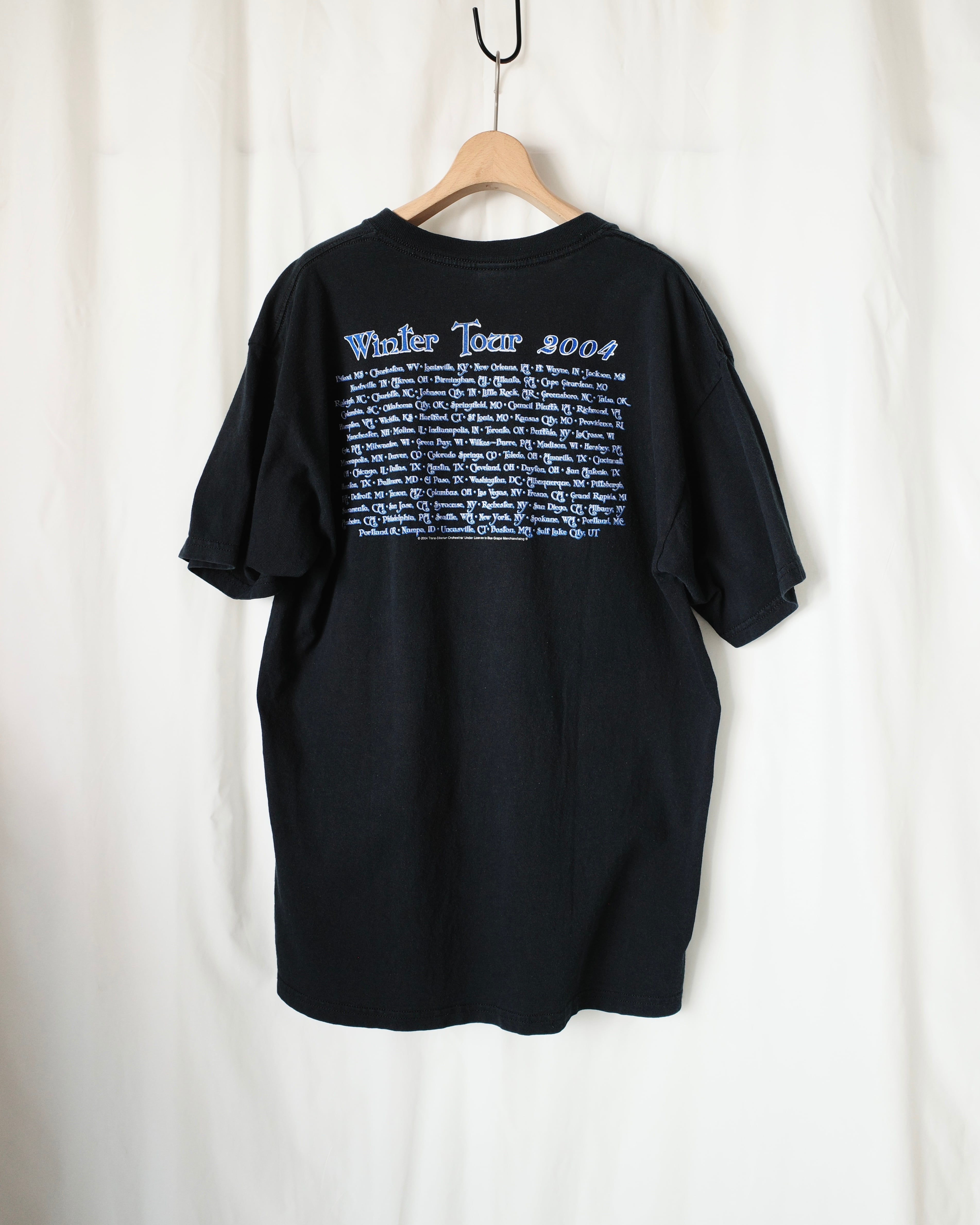 Trans-Siberian Orchestra Winter Tour 2004 S/S T-shirt | coug