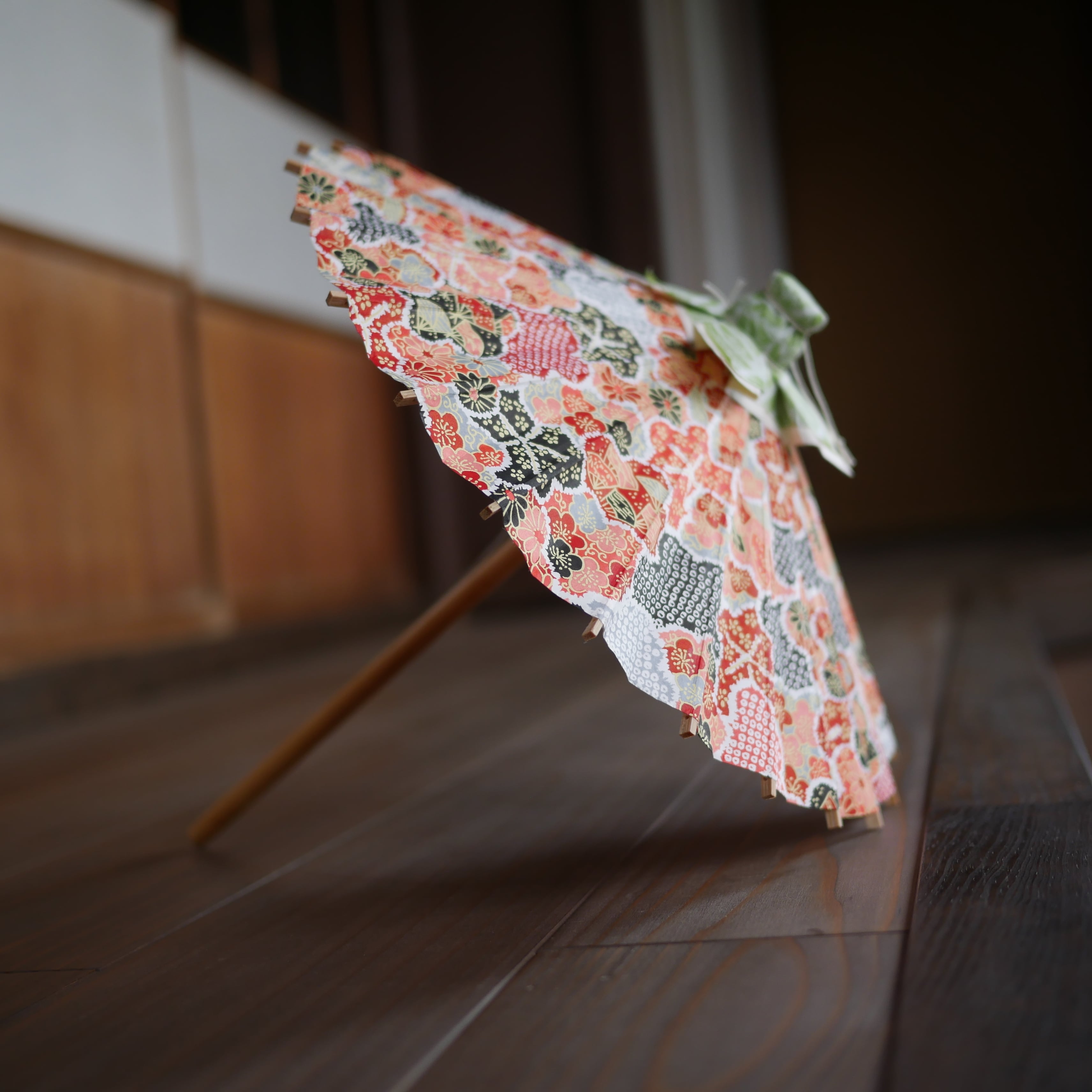 ちりめんミニ傘】 | 和傘 傘森 wagasa kasamori