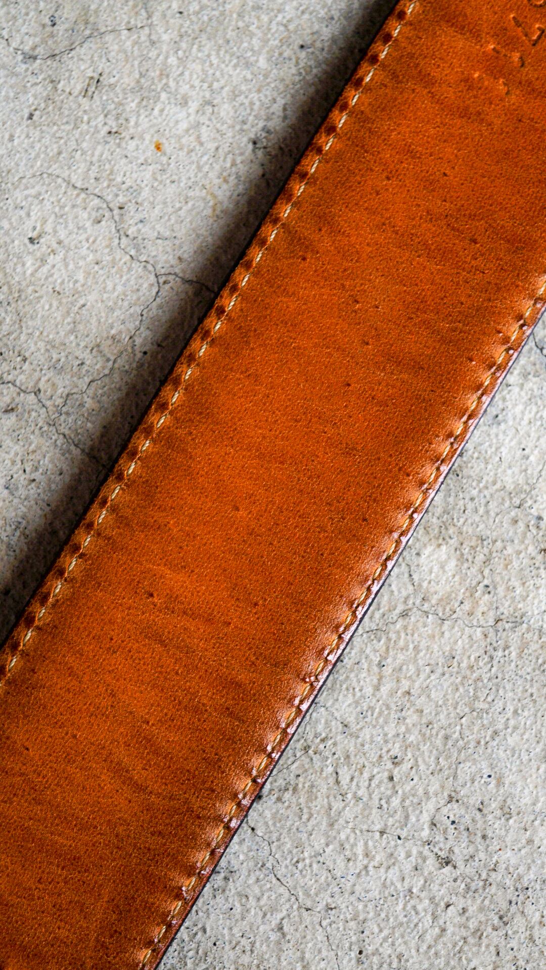 USED】ALDEN オールデン シェルコードバン ドレス ベルト《ブラウン 茶  