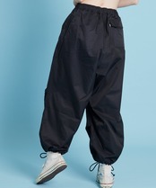 【Little sunny bite】Nylon bomber pants