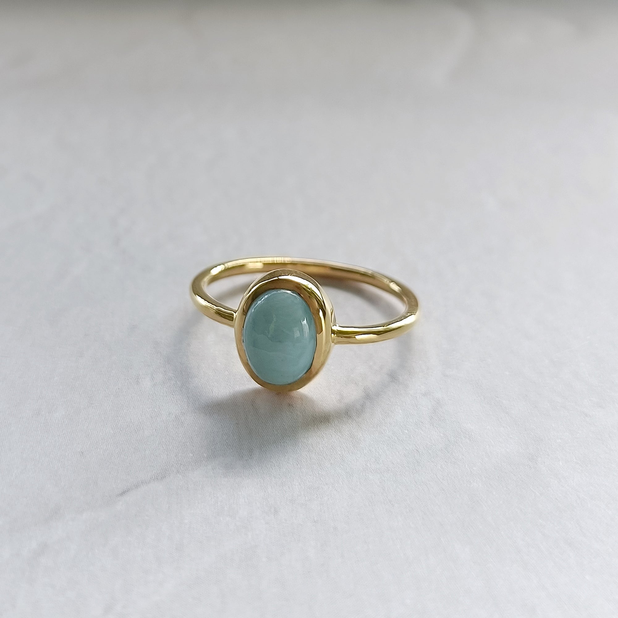 <再入荷>【oval ring】~ラリマー~